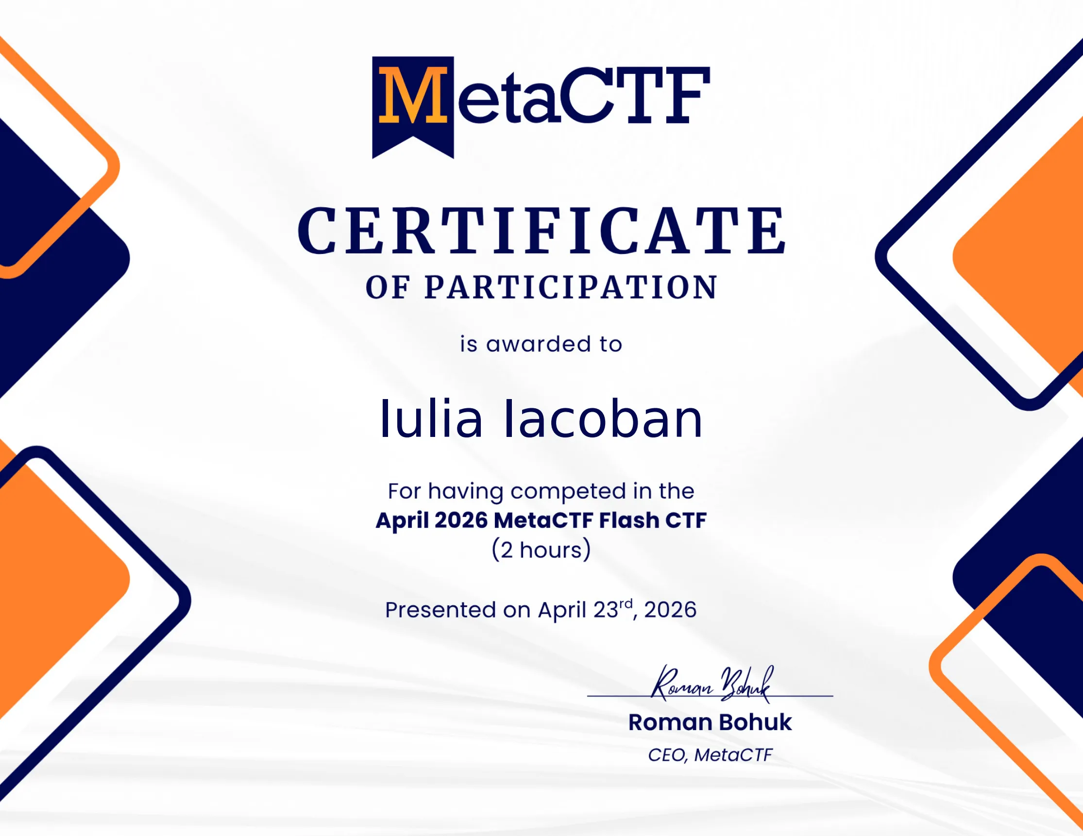 CTF April 2026